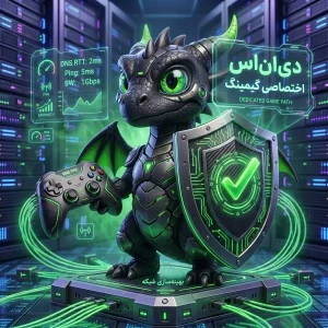خرید DNS اختصاصی گیمینگ (تحویل آنی) | کاهش پینگ PS5 ،FC 27 و استیم